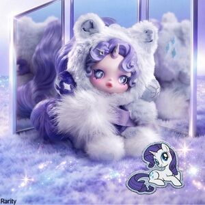 My little pony X Skull panda - Rarity confirmed NIB